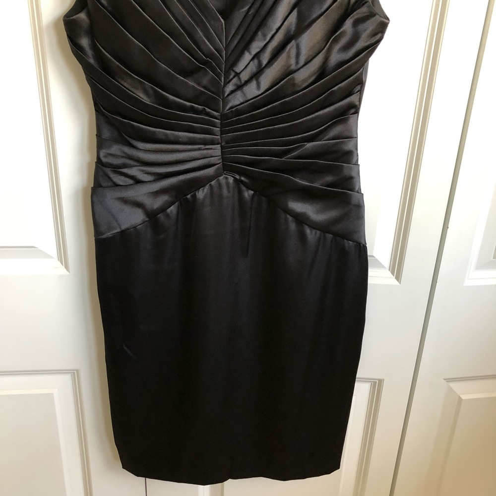Silky Little Black Dress - Picture 3 of 6